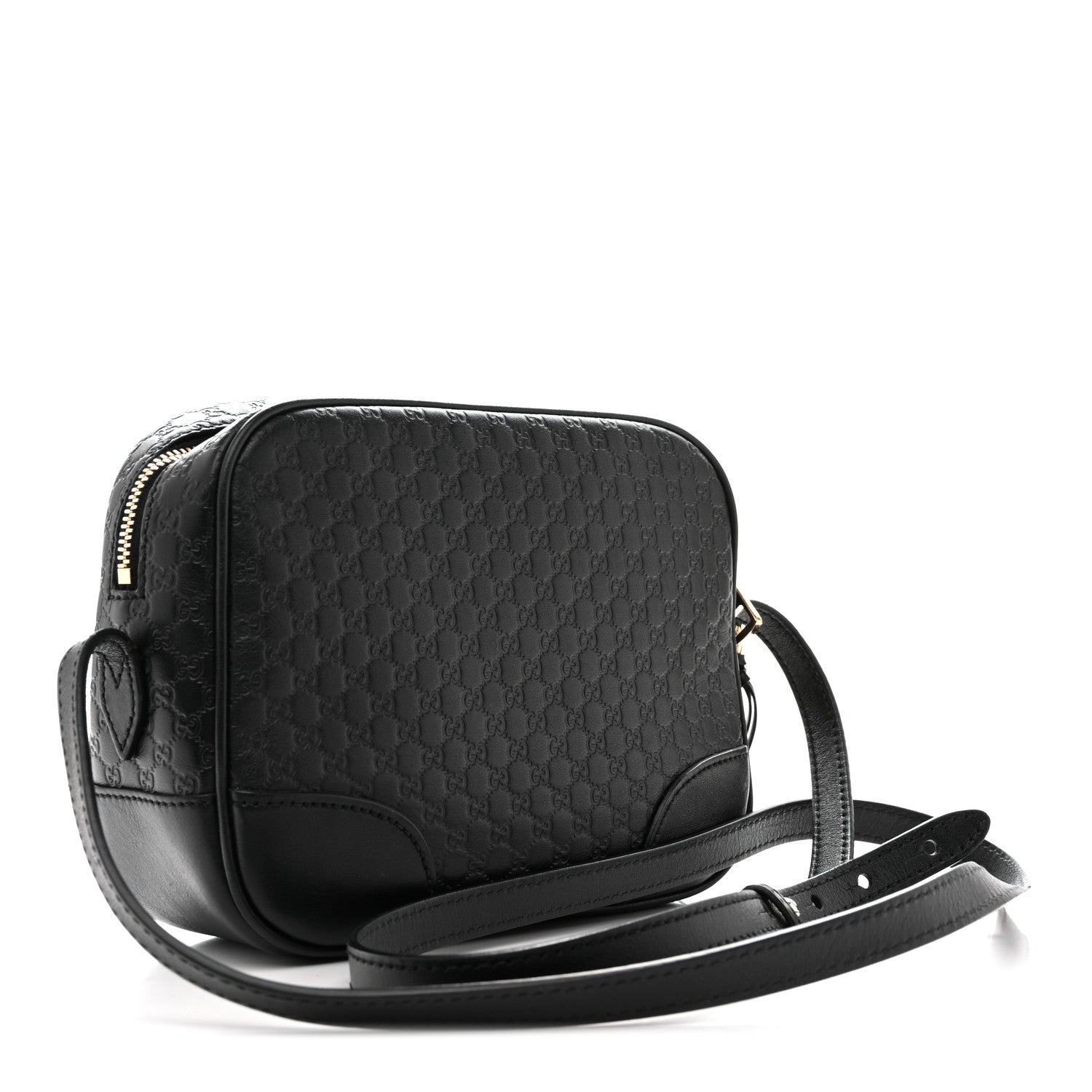 Gucci Microguccissima Mini Bree Messenger Bag Black