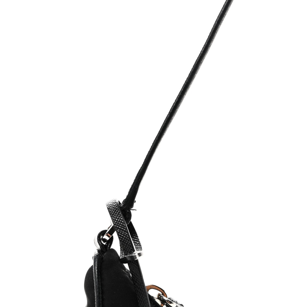 Prada Nylon Re-Edition 2005 Shoulder Bag Black