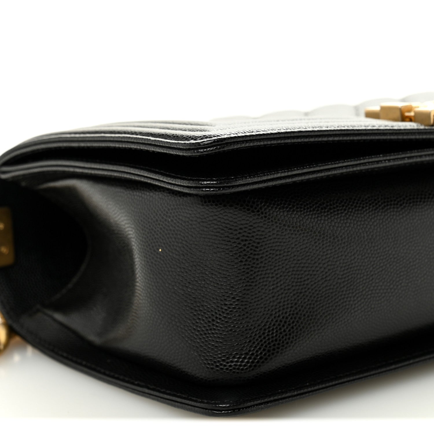 Chanel Caviar Quilted Medium Boy Flap Black