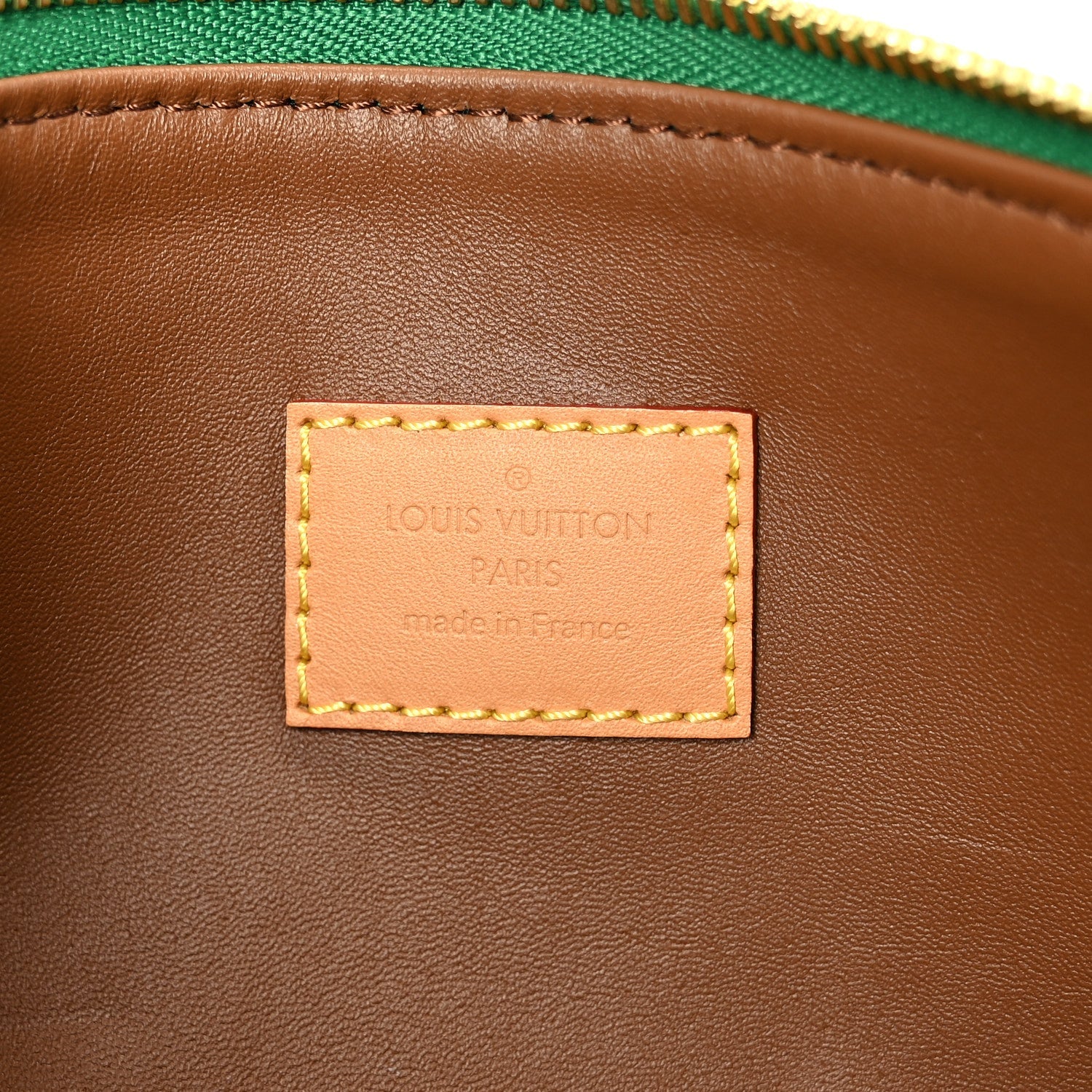 Louis Vuitton Calfskin Monogram Speedy P9 Bandouliere 50 Pochette Green