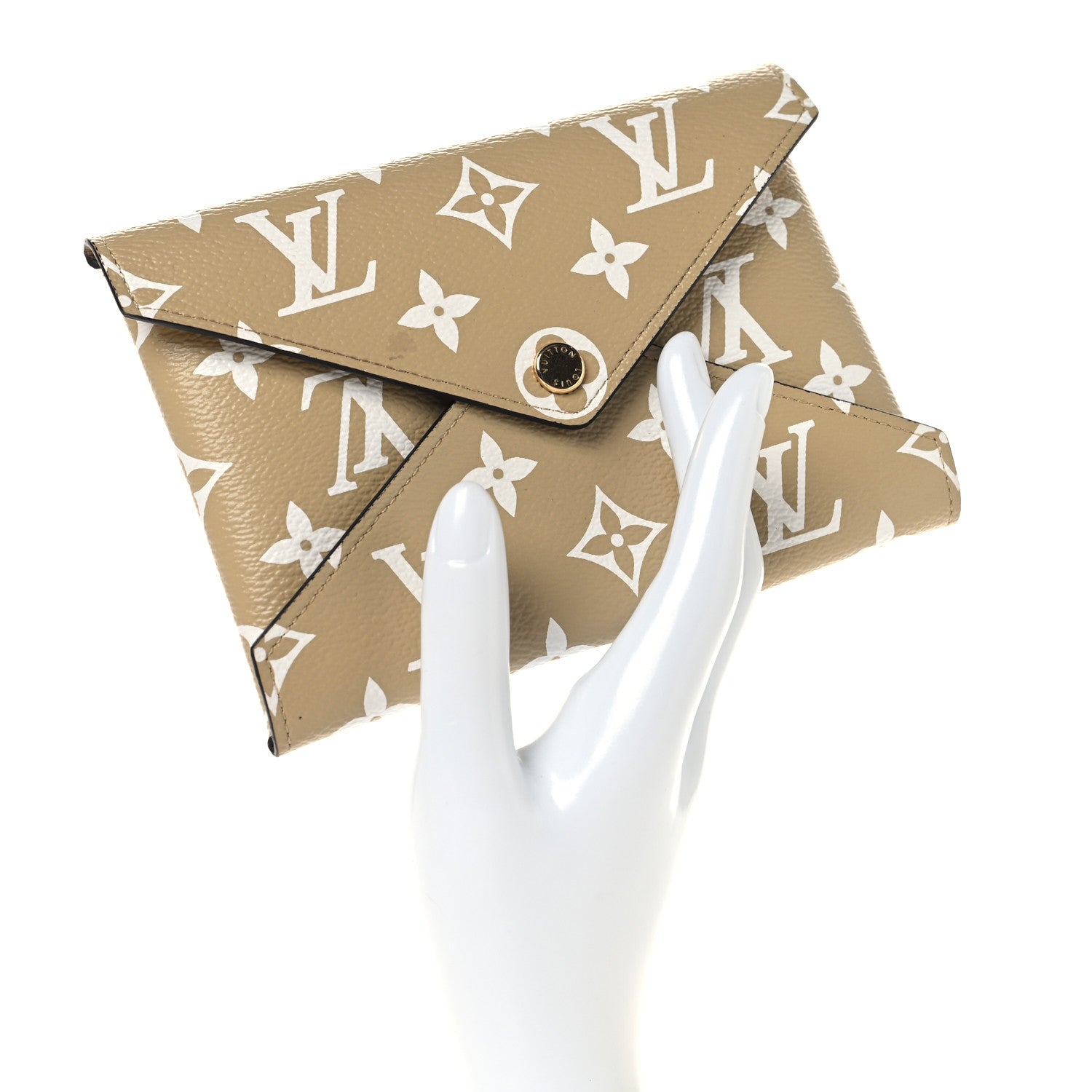 Louis Vuitton Monogram Giant Medium Kirigami Pochette Insert Beige