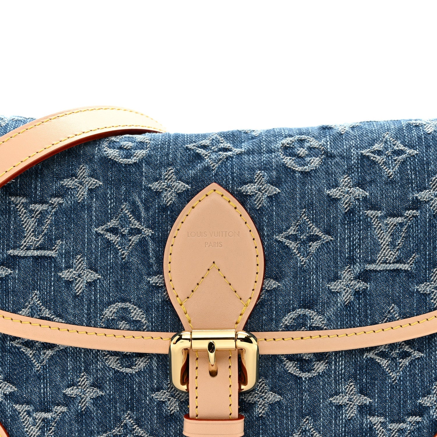 Louis Vuitton Monogram Denim Diane Blue