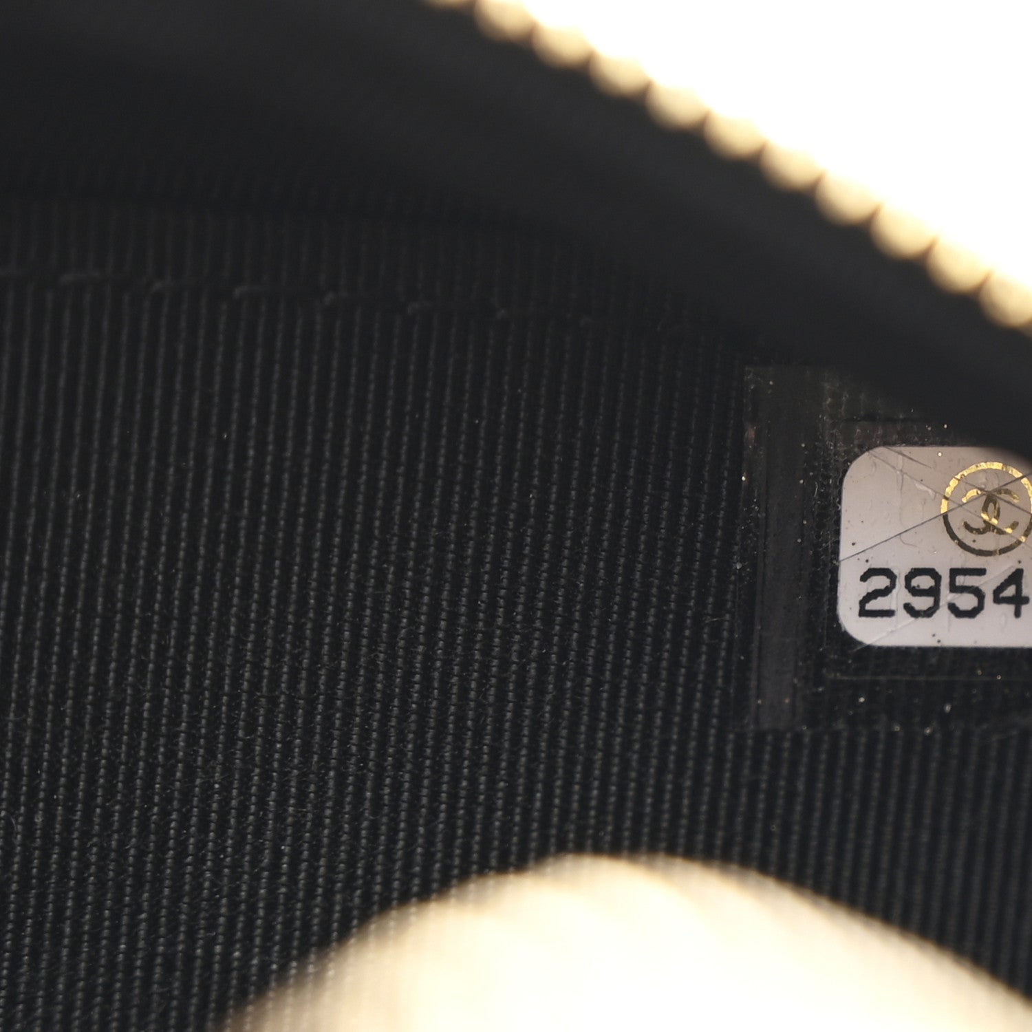 Chanel Calfskin CC Clock Camera Case Black