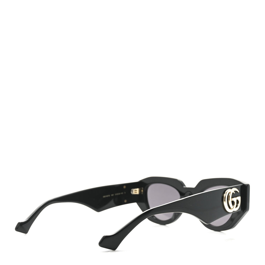 Gucci Acetate Cat Eye Sunglasses GG1421S Black
