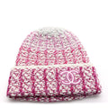 Cashmere CC Beanie Hat Pink Beige