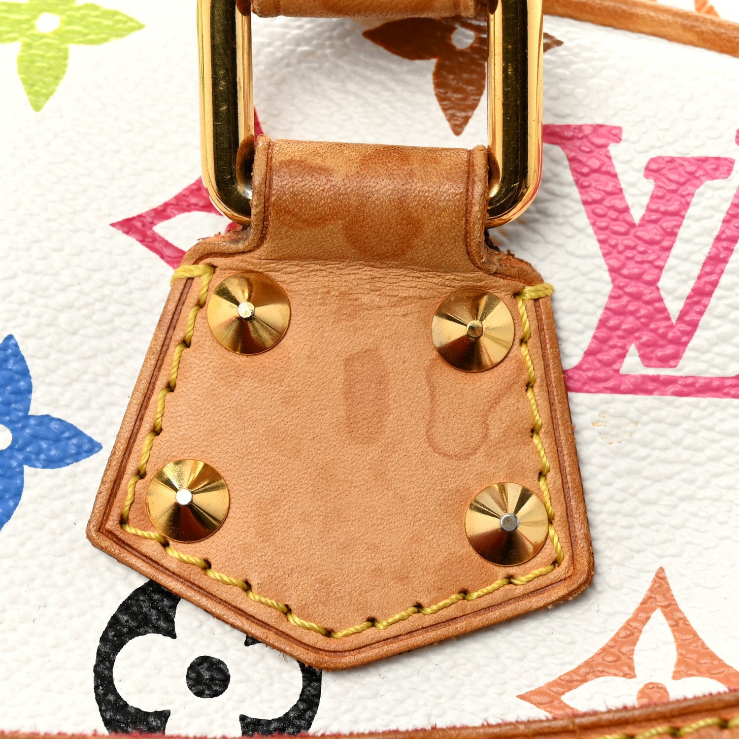 Louis Vuitton Monogram Multicolor Trouville White