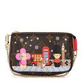 Louis Vuitton Monogram 2021 Christmas Animation London Mini Pochette Accessories Red