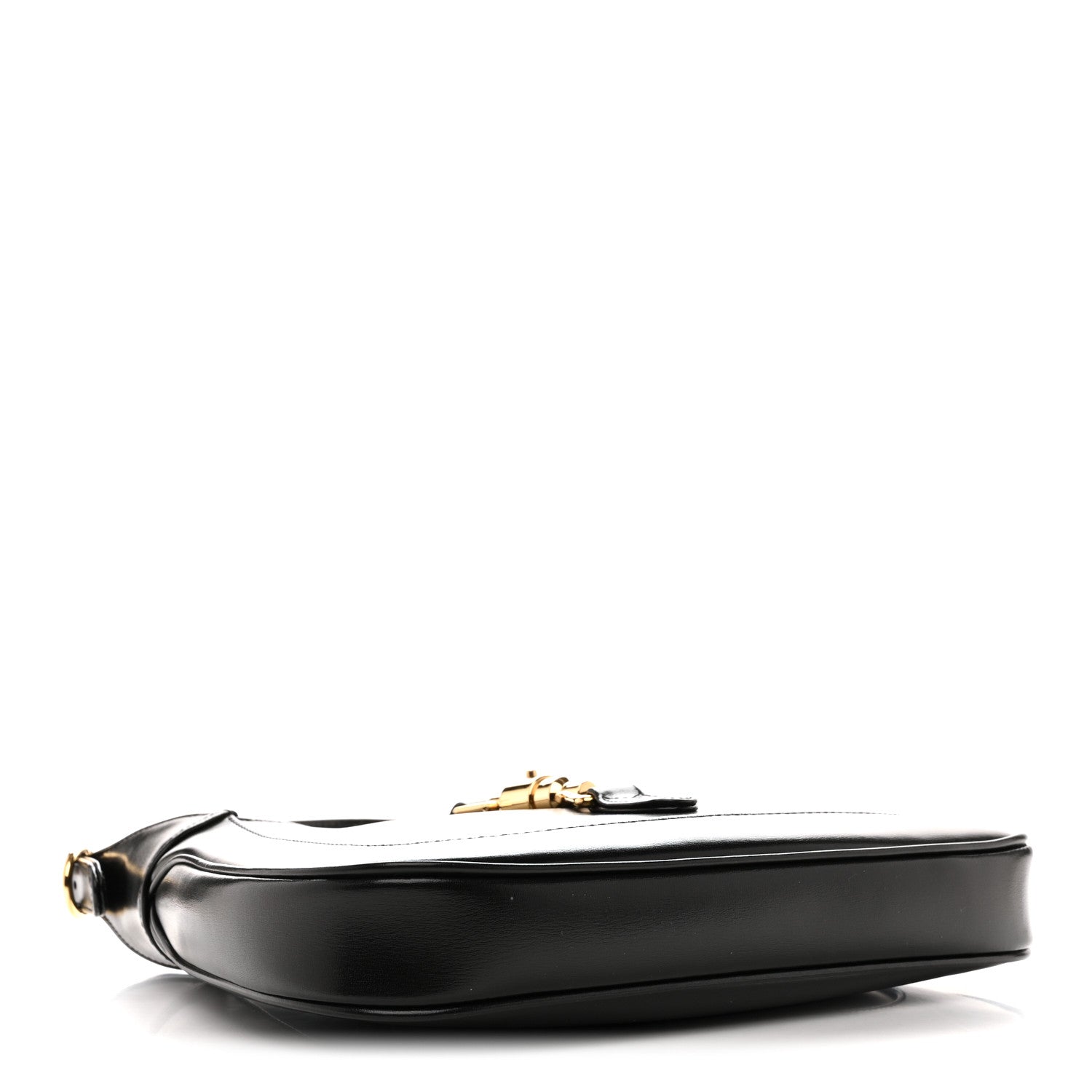 Gucci Boarded Dyana Lux Calfskin Small Jackie 1961 Hobo Black