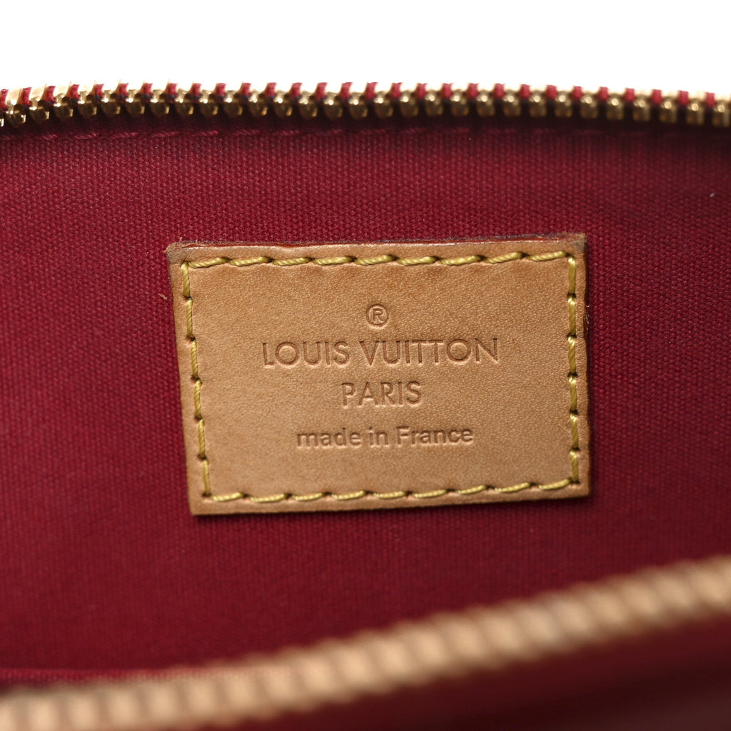 Louis Vuitton Vernis Alma BB Rose Indien