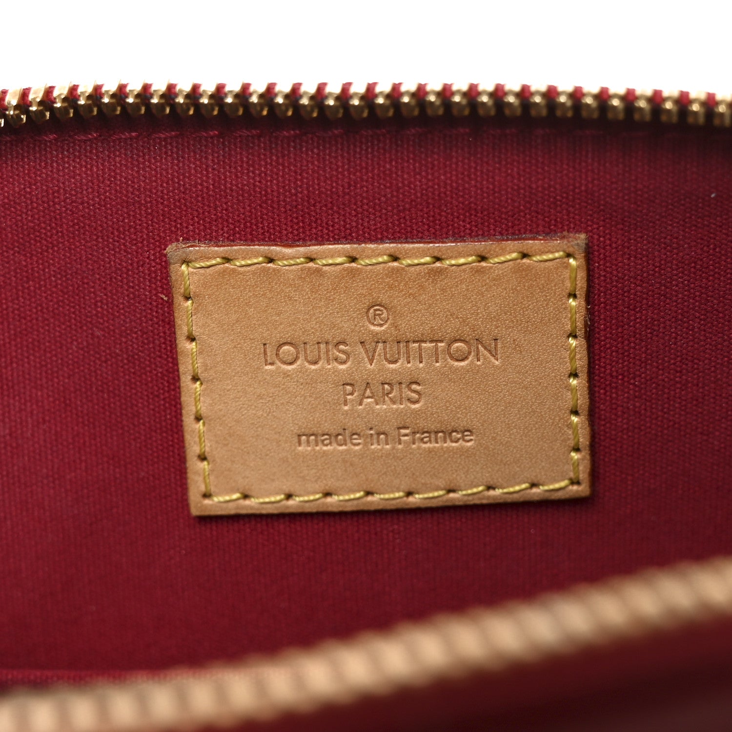 Louis Vuitton Vernis Alma BB Rose Indien