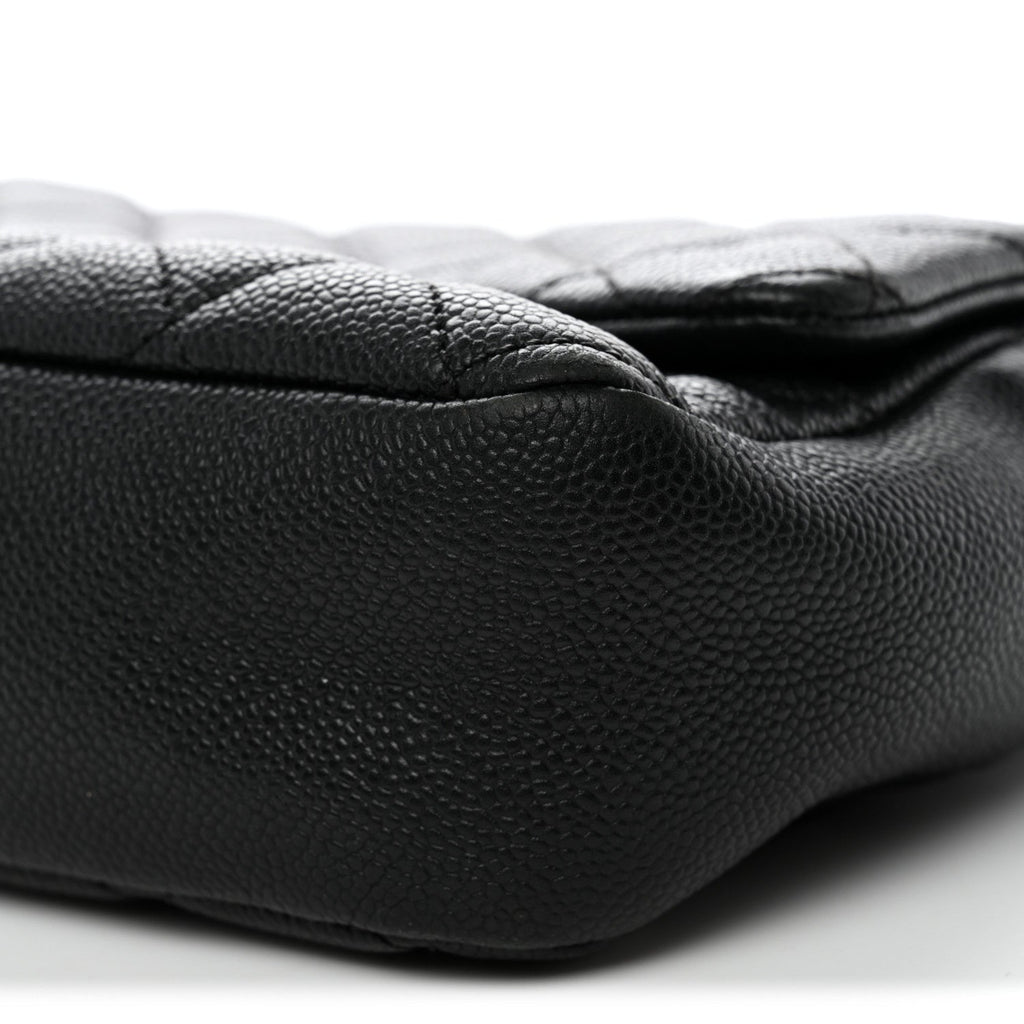 Chanel Caviar Quilted Jumbo Easy Flap Black
