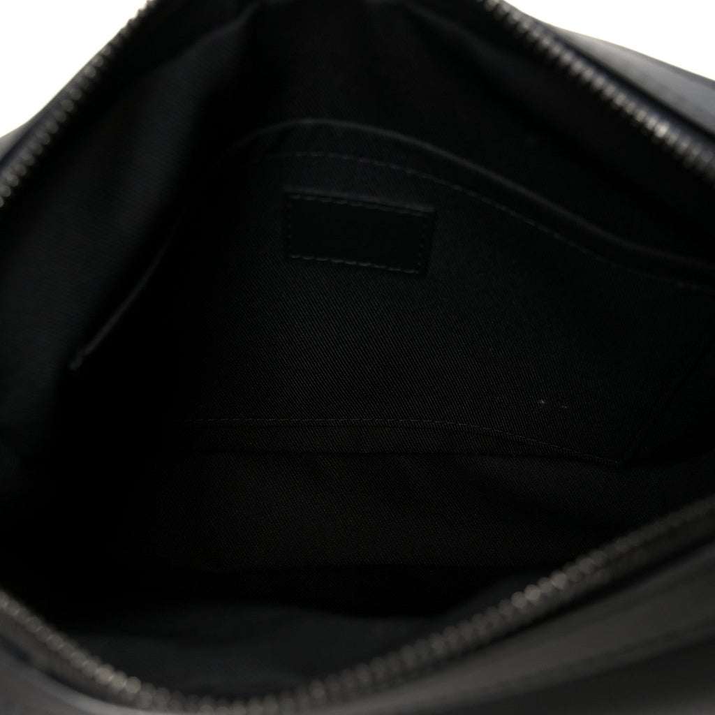 Louis Vuitton Calfskin Aerogram Fastline Messenger Black