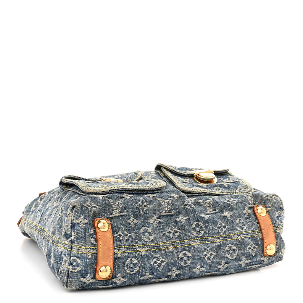 Louis Vuitton Denim Baggy GM Blue