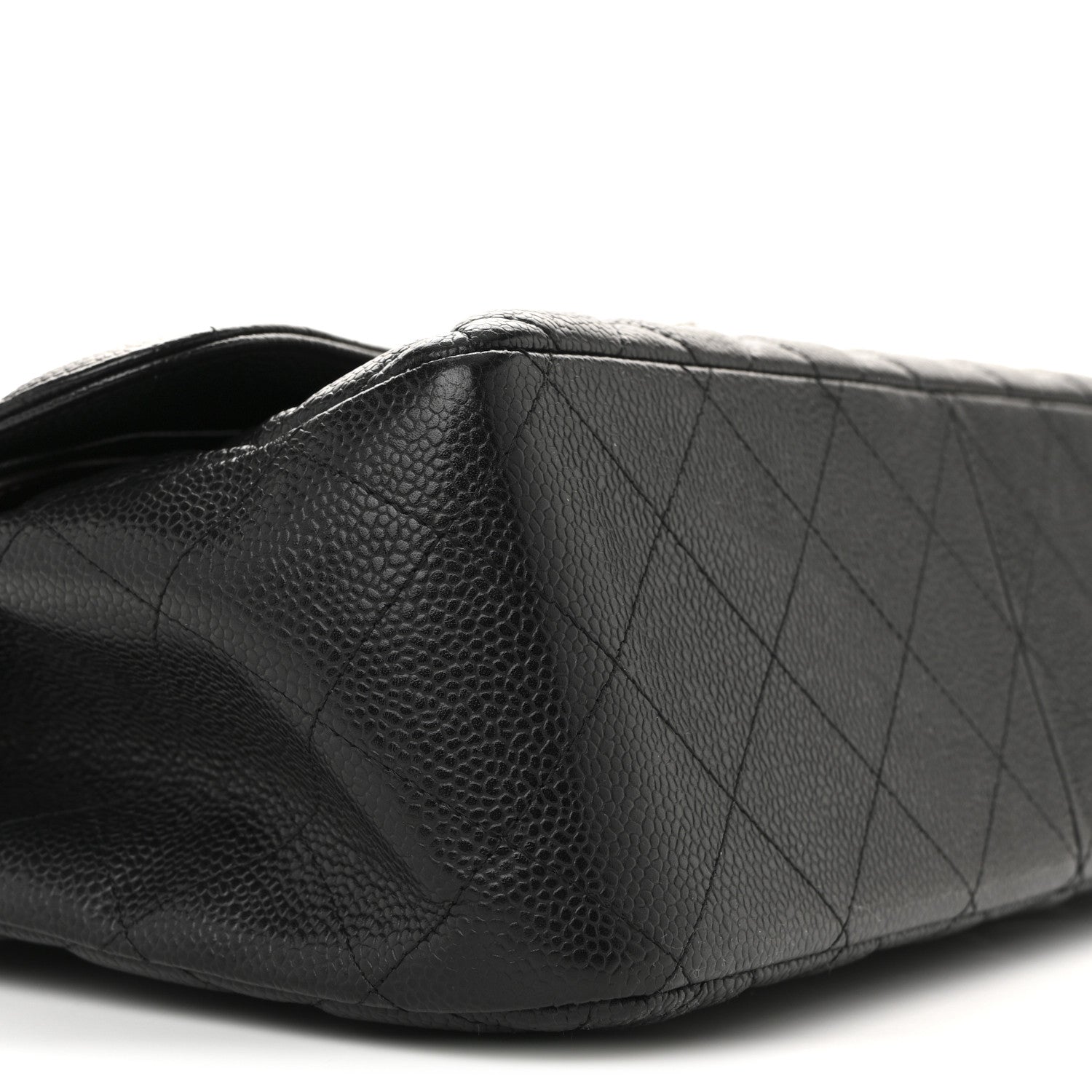 Chanel Caviar Quilted Jumbo Double Flap Black