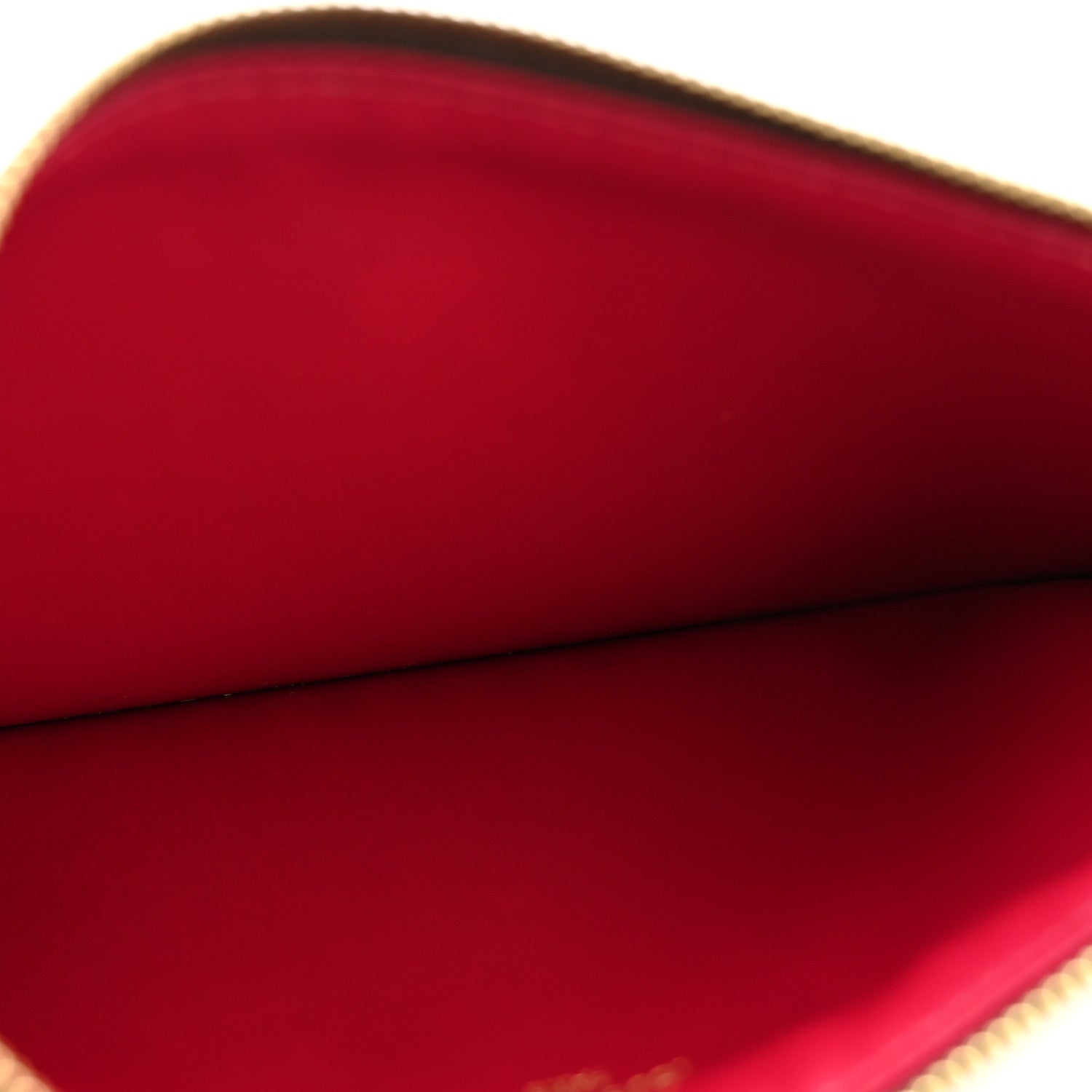 Louis Vuitton Monogram Felicie Chain Wallet Zippered Insert Fuchsia