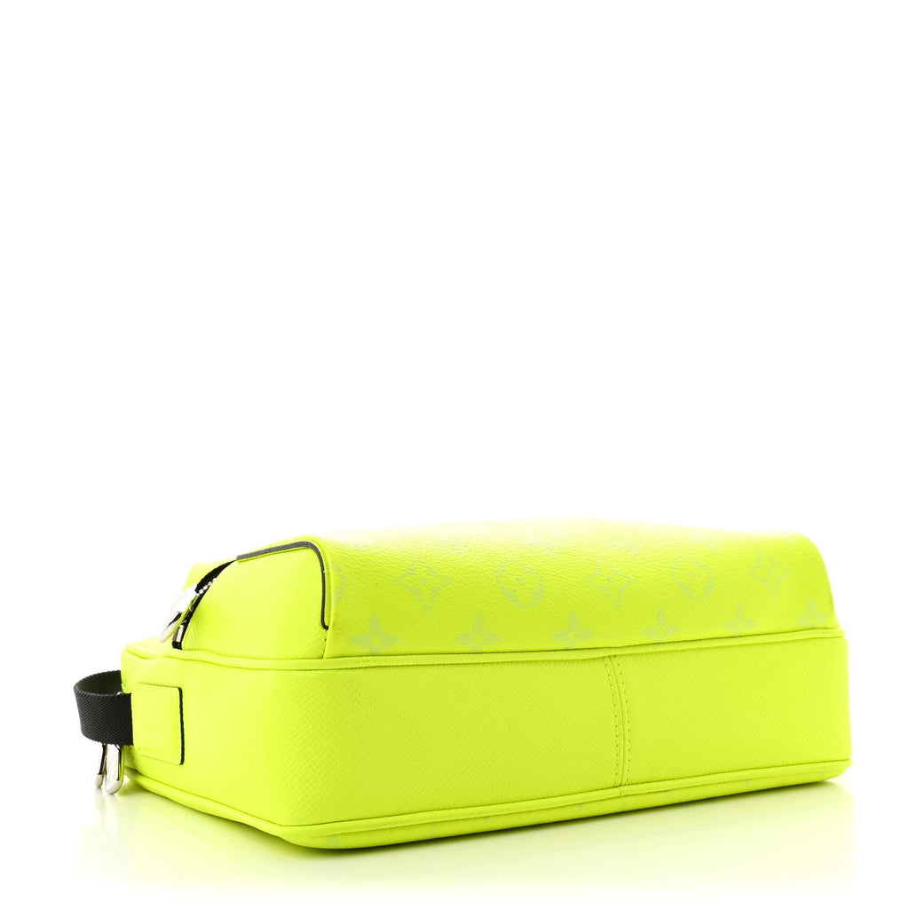Louis Vuitton Taigarama Outdoor Messenger Neon Yellow