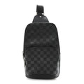 Louis Vuitton Damier Graphite Avenue Sling Bag Onyx Silver