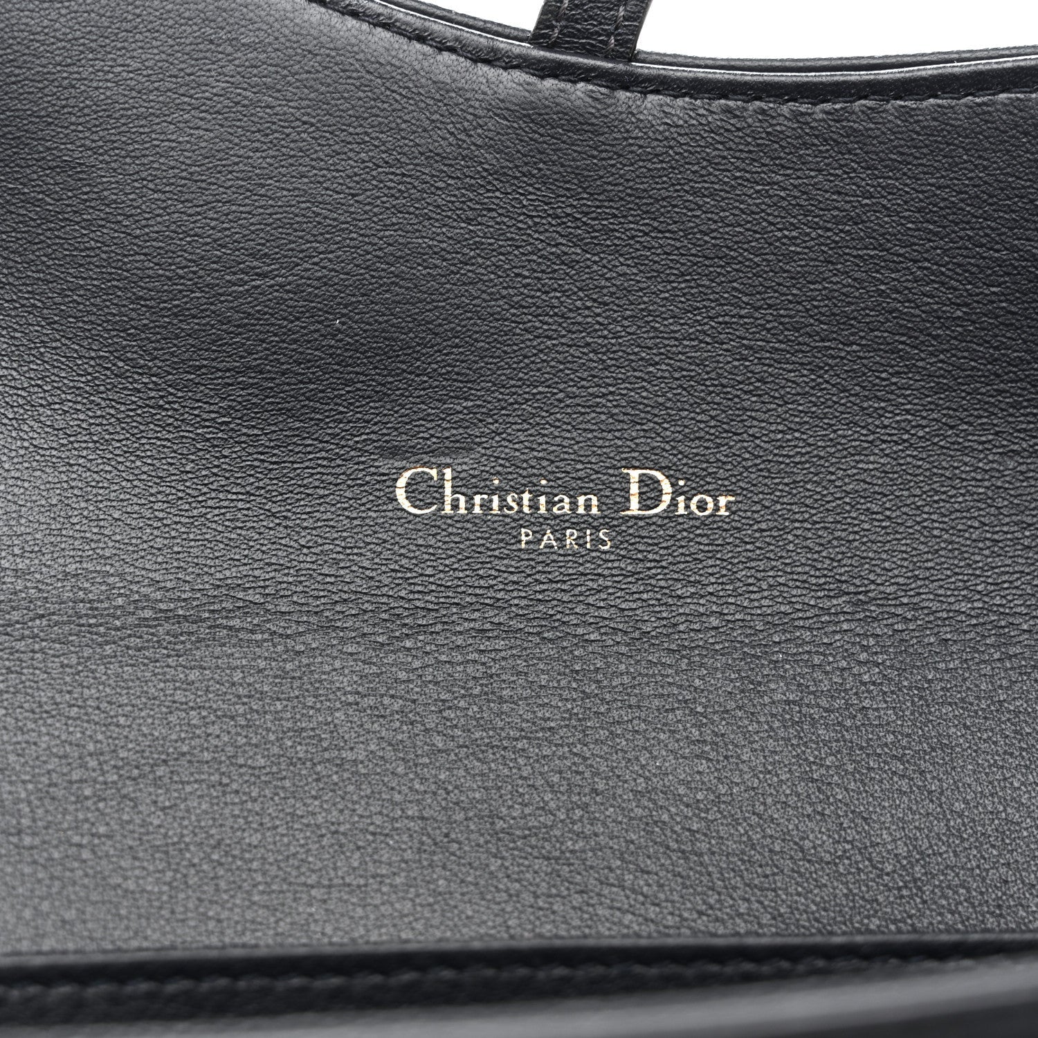 Christian Dior Oblique Saddle Chain Long Wallet Blue
