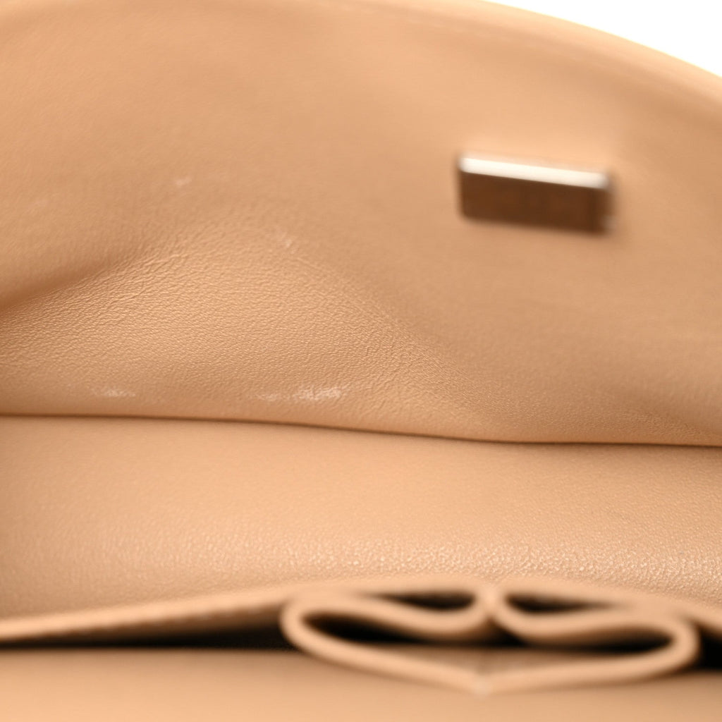 Chanel Caviar Quilted Medium Double Flap Beige