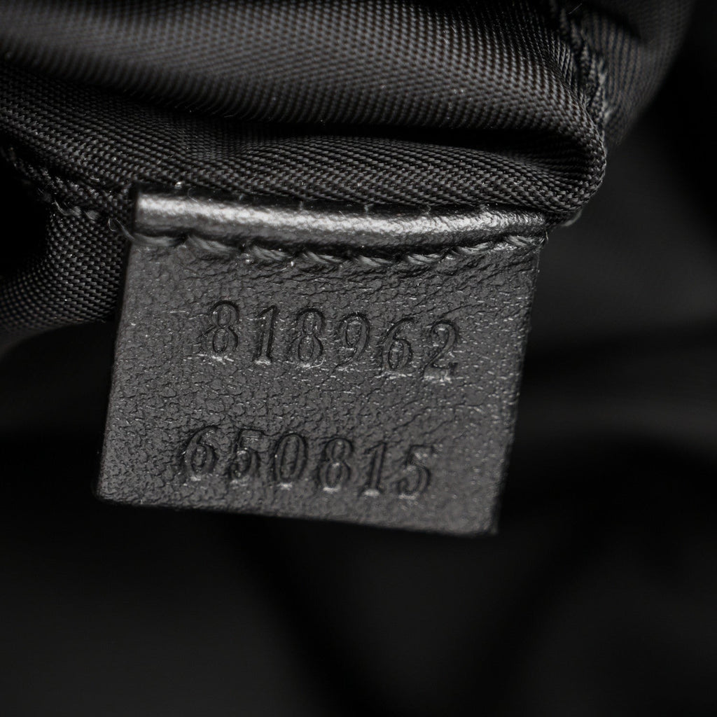 Gucci Nylon Large Nexus Tote Black