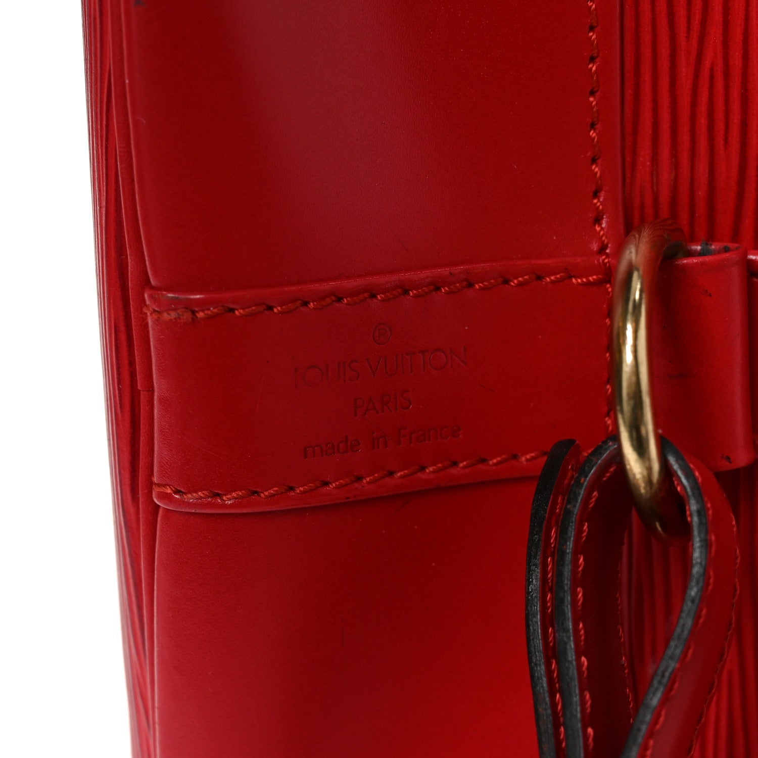 Louis Vuitton Epi Randonnee PM Castillan Red