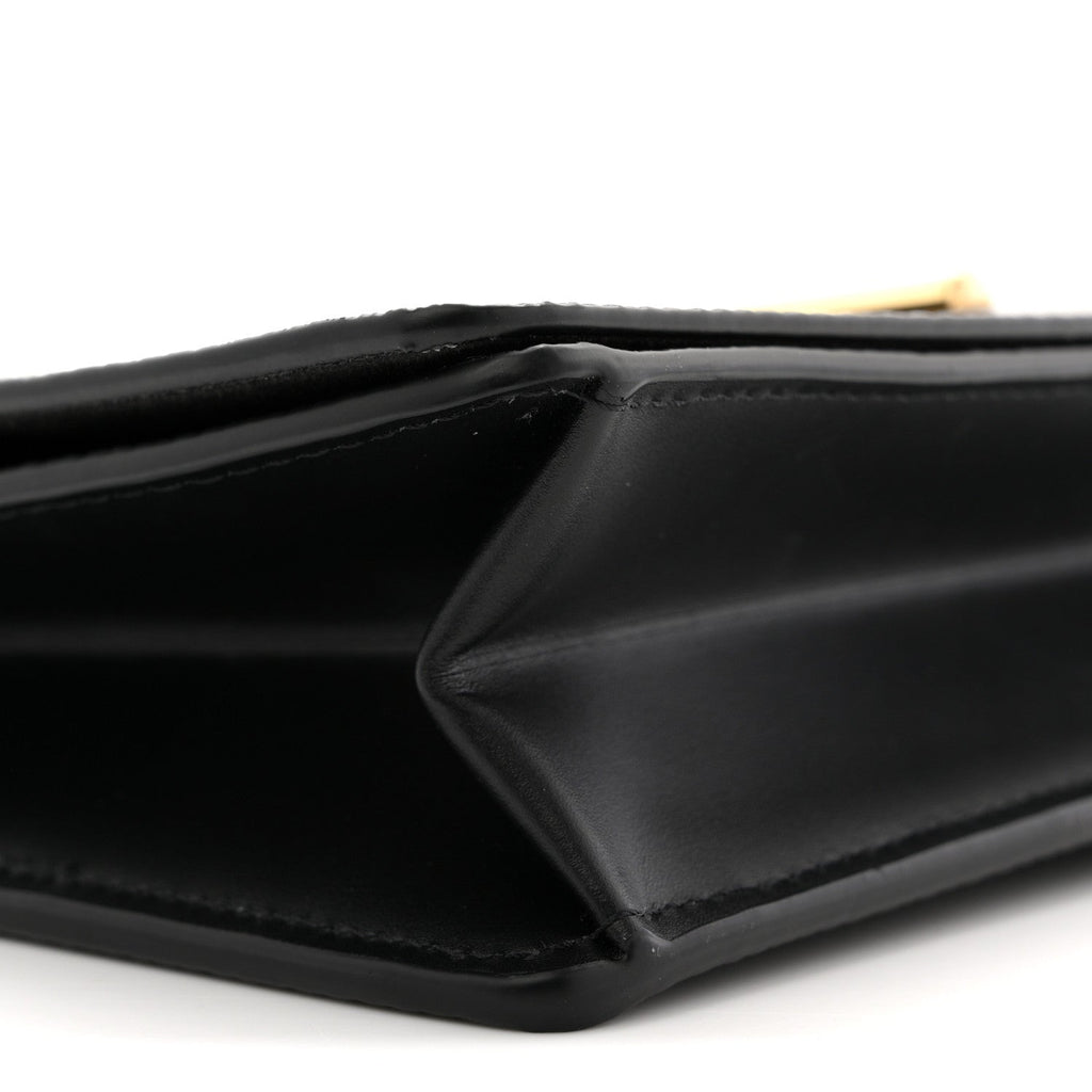 Louis Vuitton Epi Twist Belt Chain Wallet Black