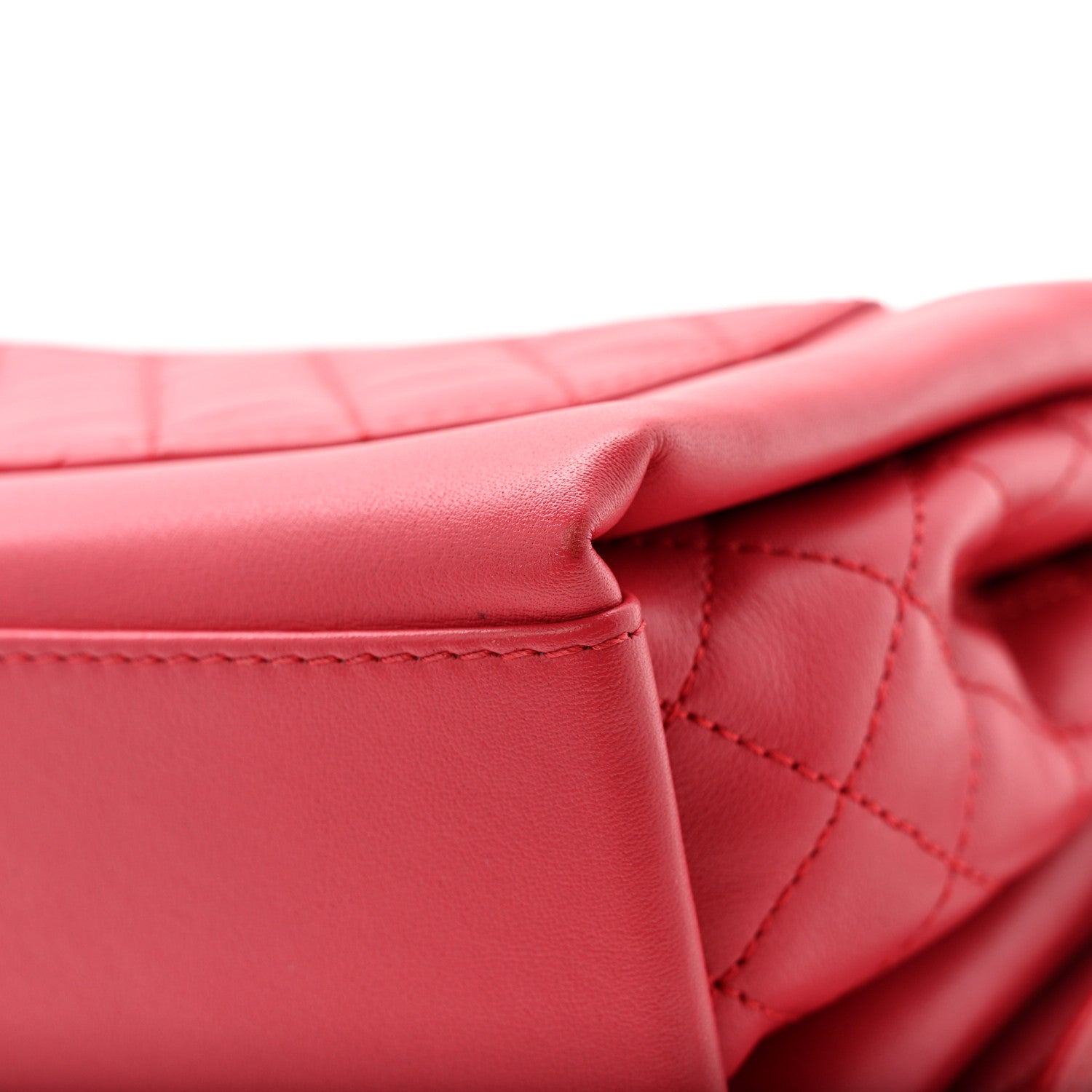 Chanel Calfskin Mini Tramezzo Flap Red
