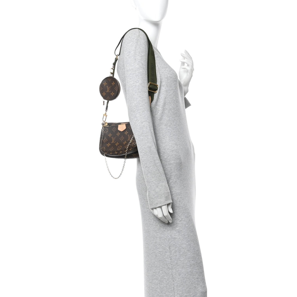Louis Vuitton Monogram Multi Pochette Accessories Kaki