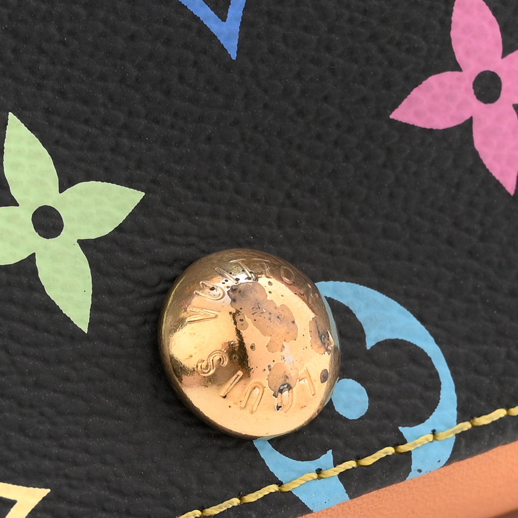 Louis Vuitton Monogram Multicolor Beverly MM Black
