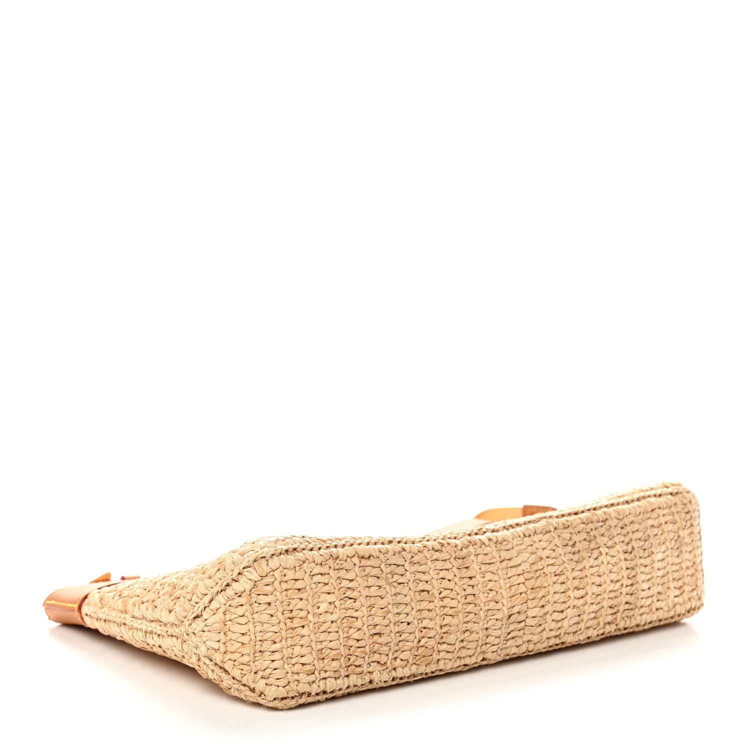 Louis Vuitton Raffia Pochette Voyage Souple Natural Beige