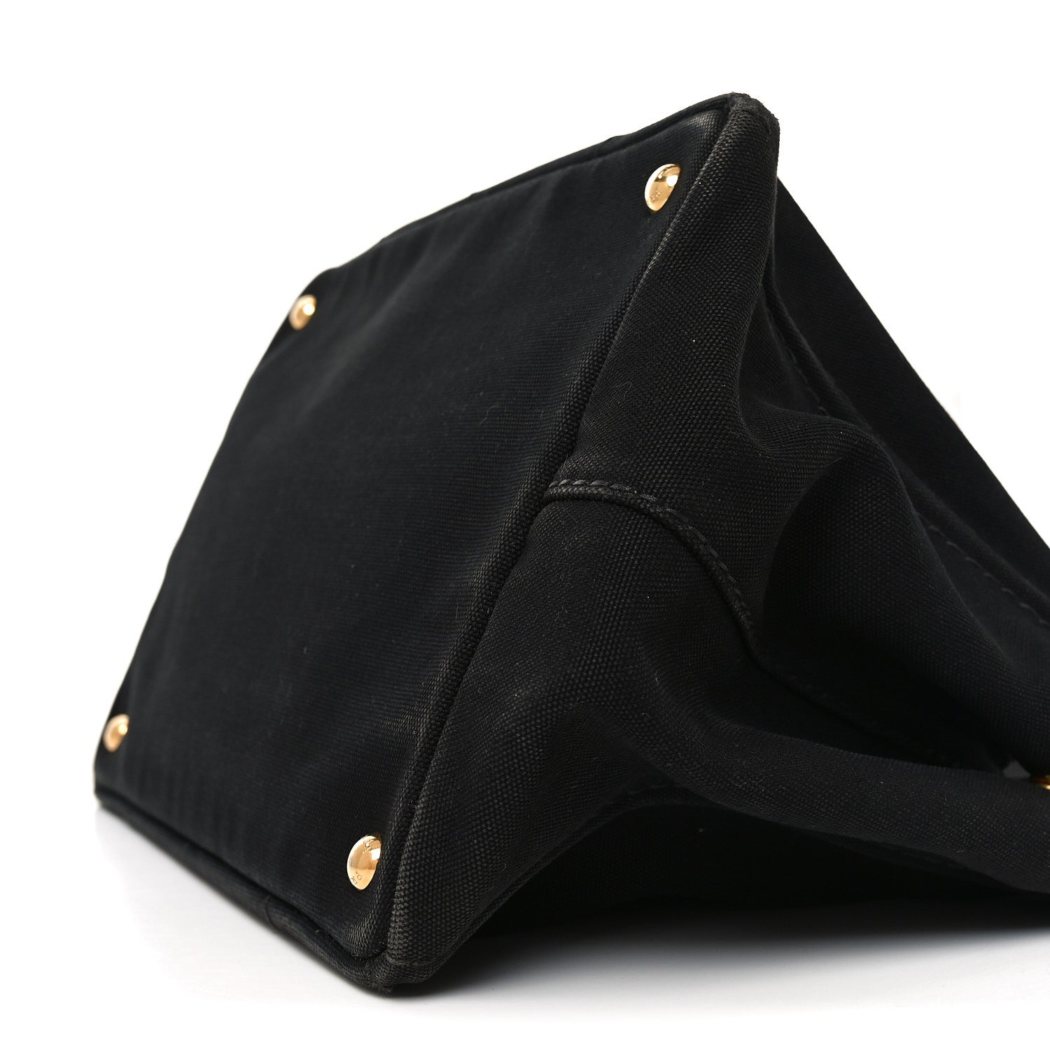 Prada Canapa Logo Tote Black