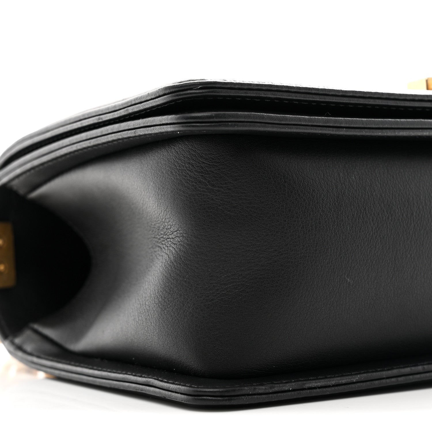 Chanel Lambskin Quilted Medium Boy Flap Black