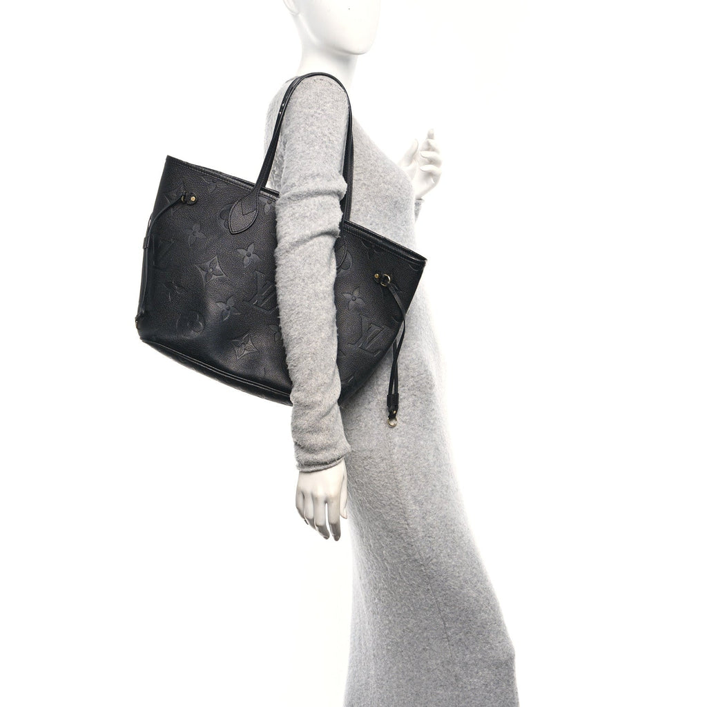 Louis Vuitton Empreinte Monogram Giant Neverfull MM Black