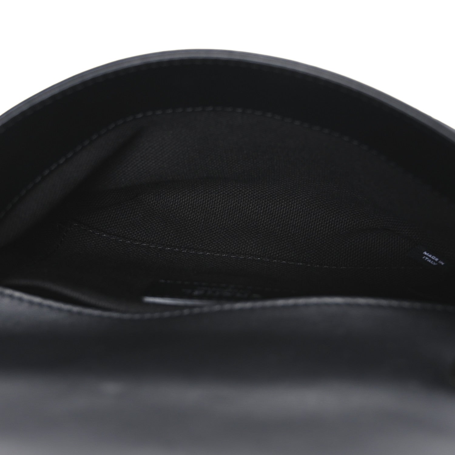 Chanel Calfskin Quilted CC Uniform Flap Belt Bag Black
