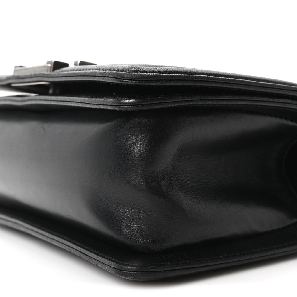Chanel Galuchat Stingray Small Boy Flap Black