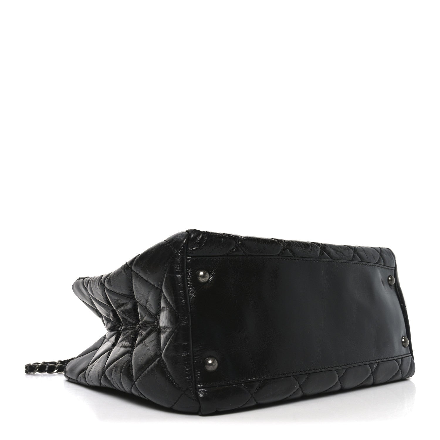 Chanel Calfskin Quilted Small Coco Soft Tote Black