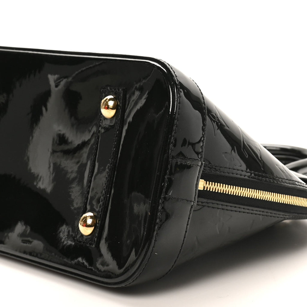 Louis Vuitton Vernis Alma PM Black