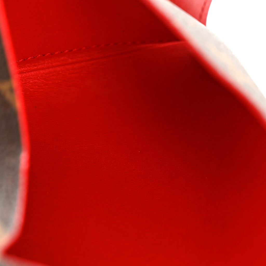 Louis Vuitton Monogram Medium Kirigami Pochette Insert Coquelicot