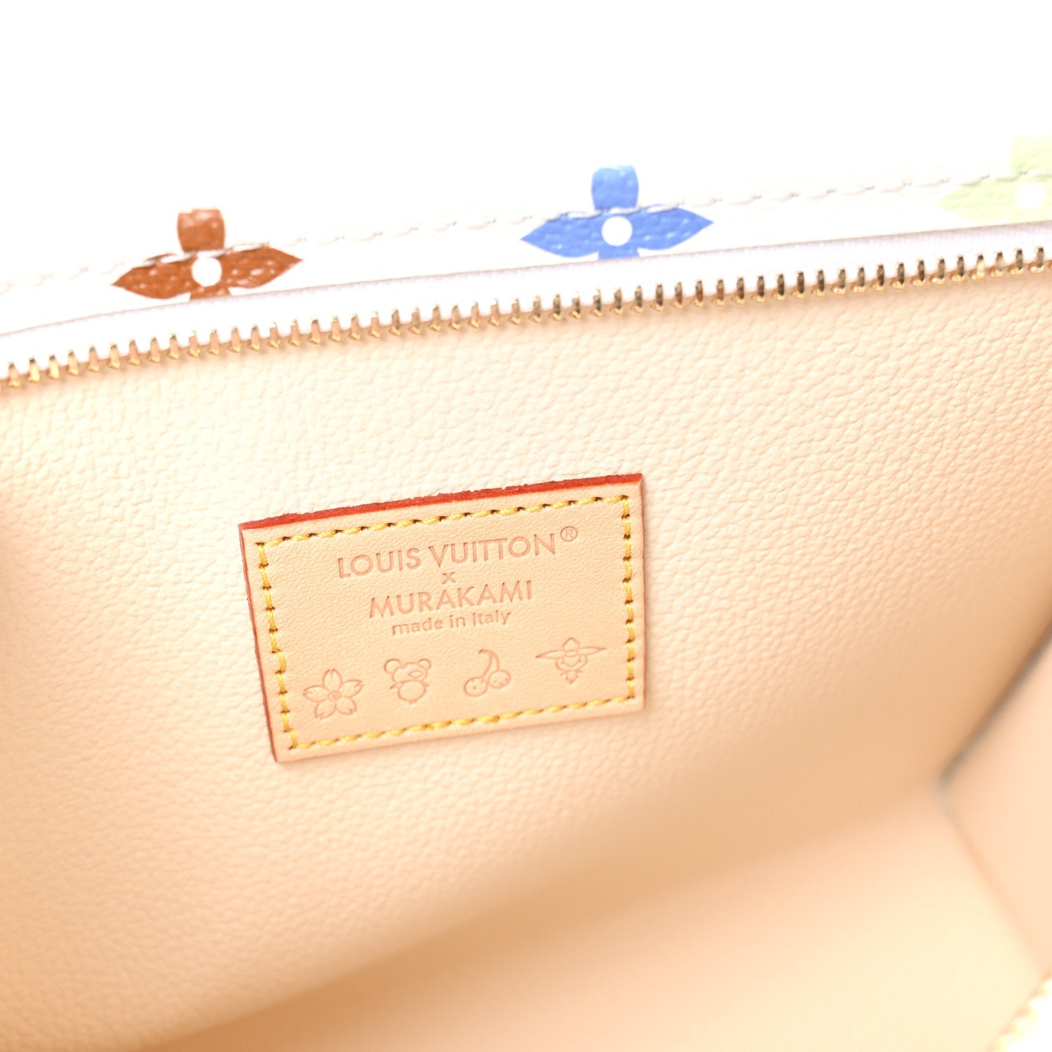 Louis Vuitton X TM Monogram Multicolor Toiletry Pouch 19 White