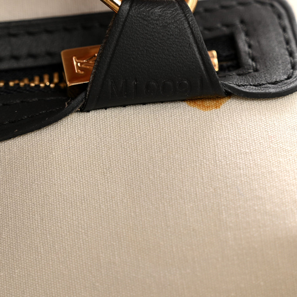 Louis Vuitton Mini Monogram Alma Haut Tote Blue