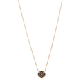 Louis Vuitton 18K Pink Gold Grey Mother Of Pearl Blossom Sun Pendant Necklace