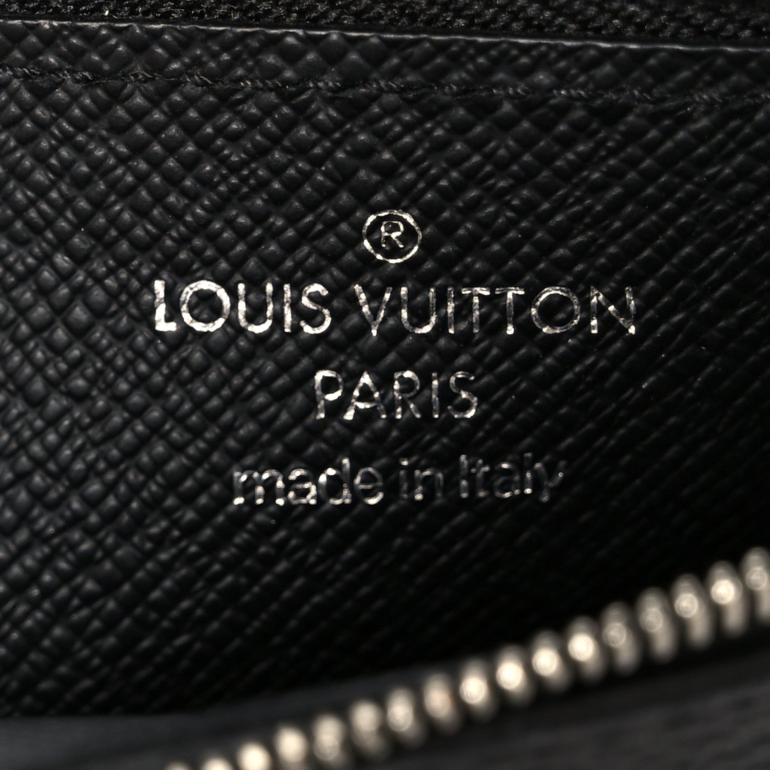 Louis Vuitton Monogram Eclipse Taiga Coin Card Holder