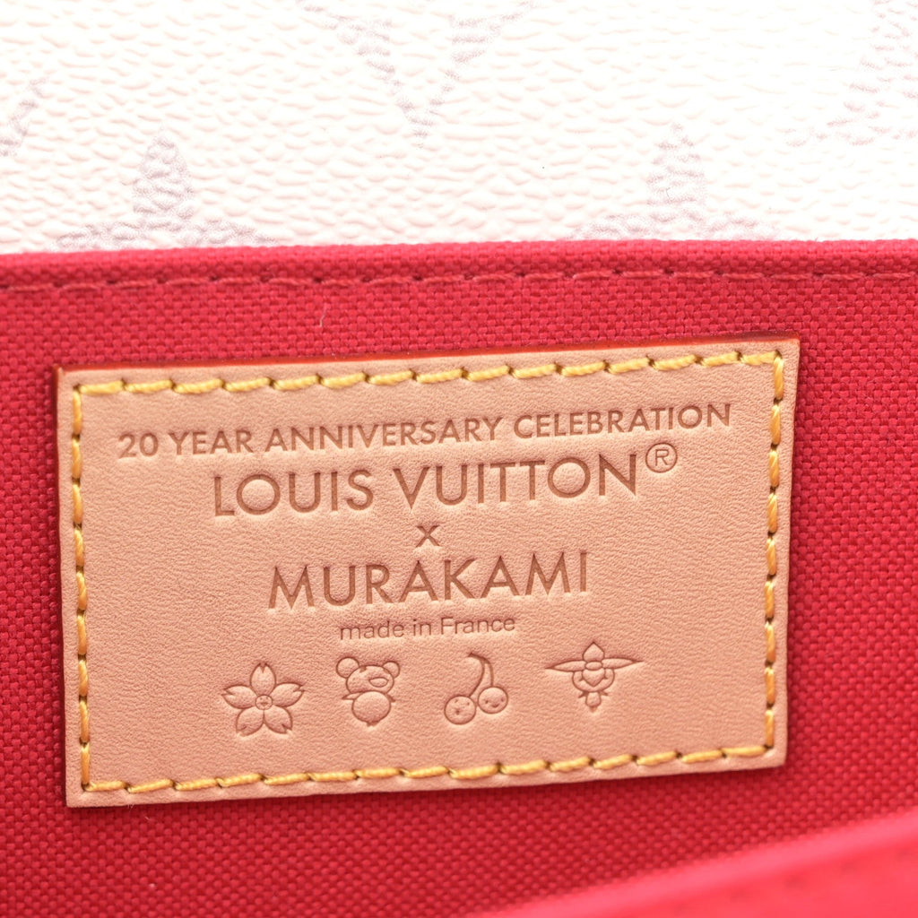 Louis Vuitton LV X TM Monogram Cerises Pochette Metis East West White
