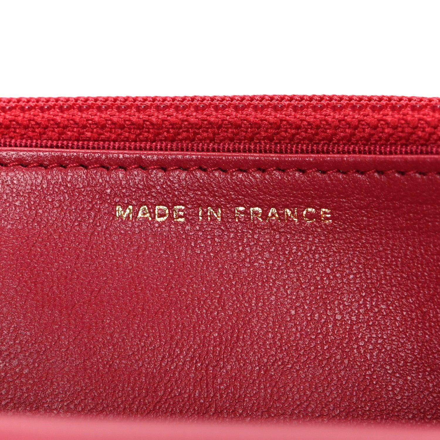 Chanel Lambskin Quilted Wallet On Chain WOC Dark Pink