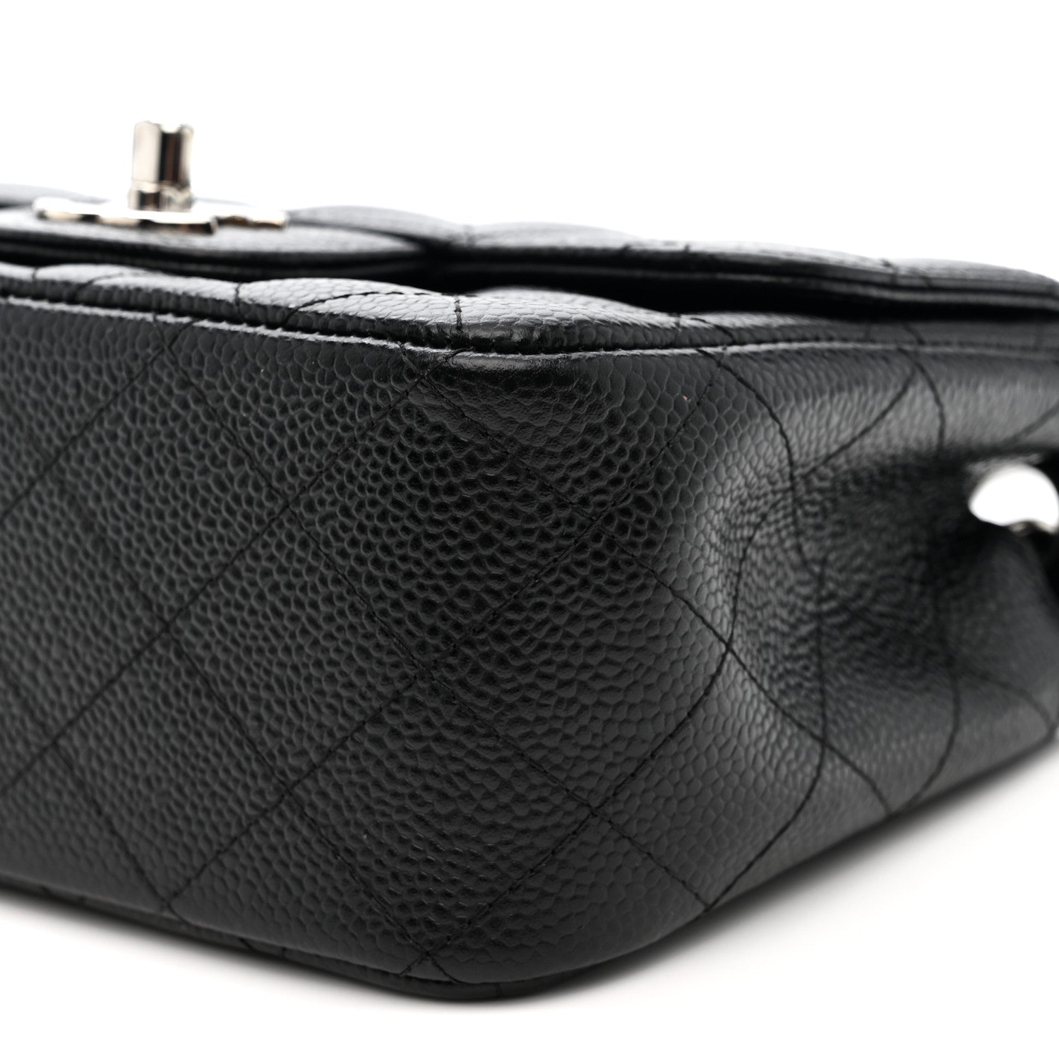 Chanel Caviar Quilted Mini Square Flap Black