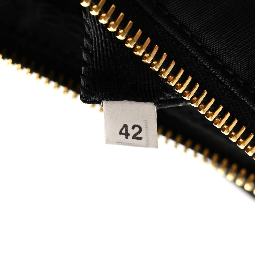 Prada Re-Nylon Saffiano Pouch Black