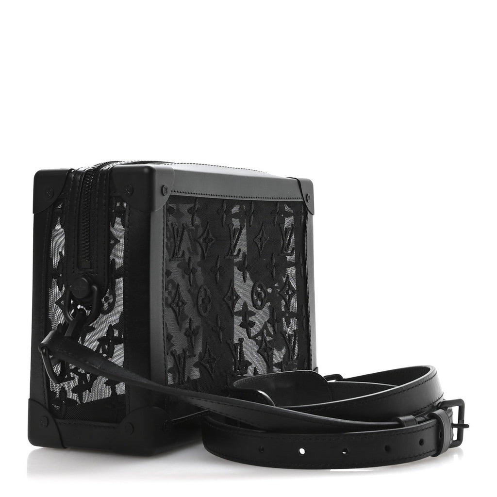 Louis Vuitton Monogram See Through Soft Trunk Black