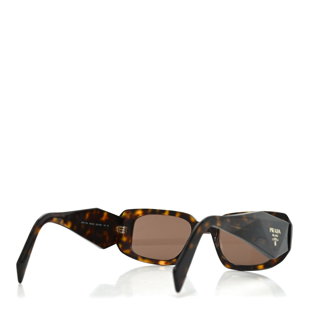 Prada Acetate Symbole Sunglasses SPR 17W Havana