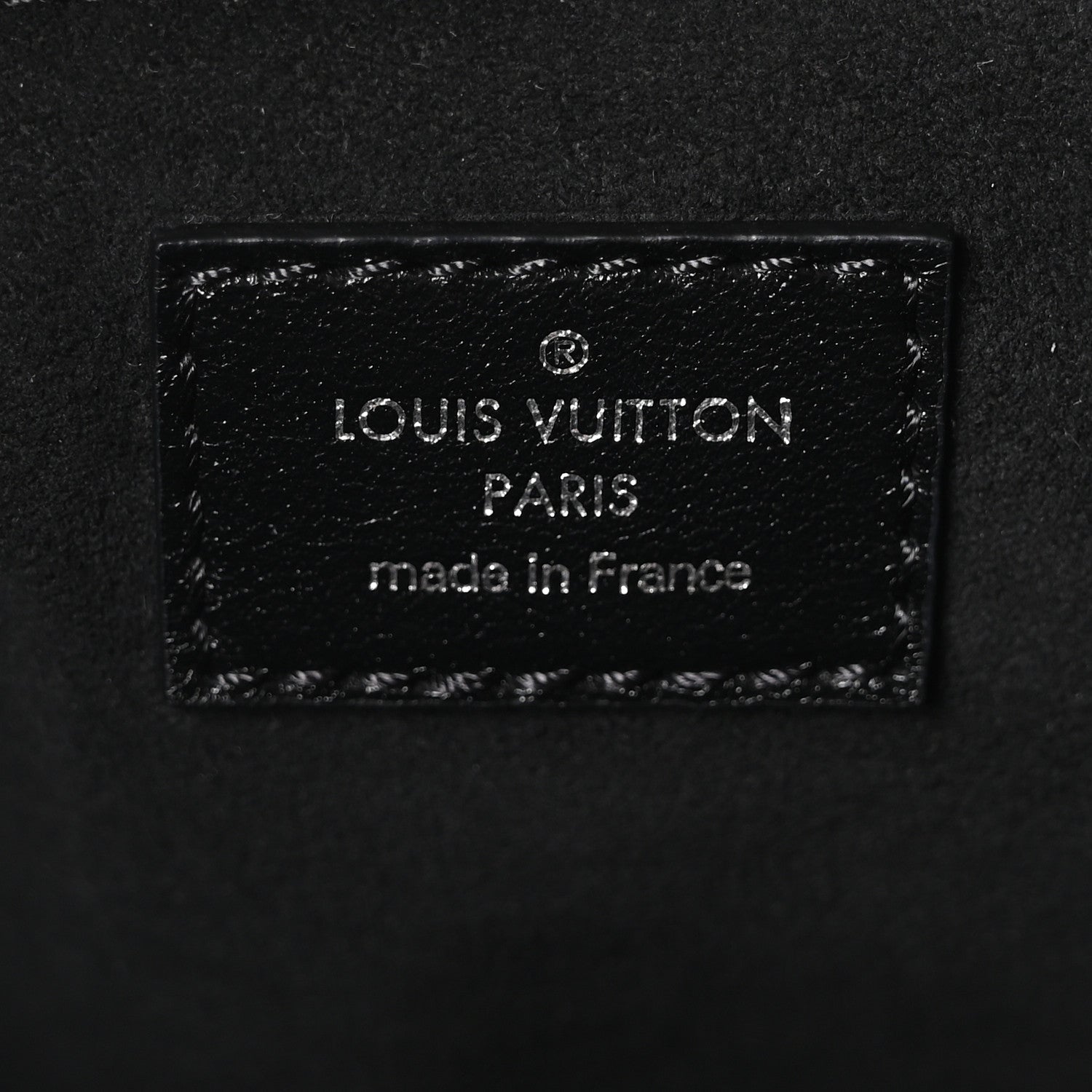 Louis Vuitton Lambskin CarryAll Cargo Vibe PM Black
