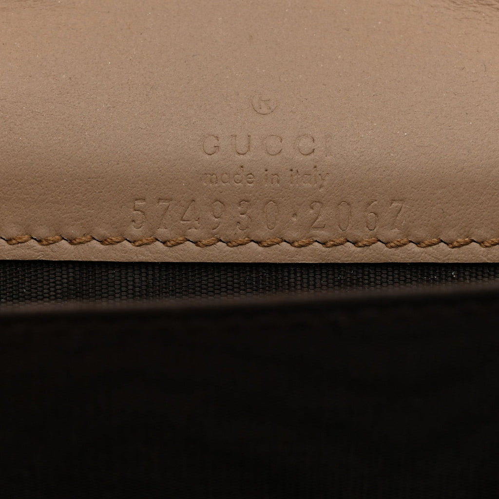 Gucci GG Supreme Monogram Dionysus Coin Purse Taupe